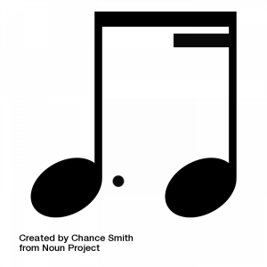 dotted eighth note and sixteenth note