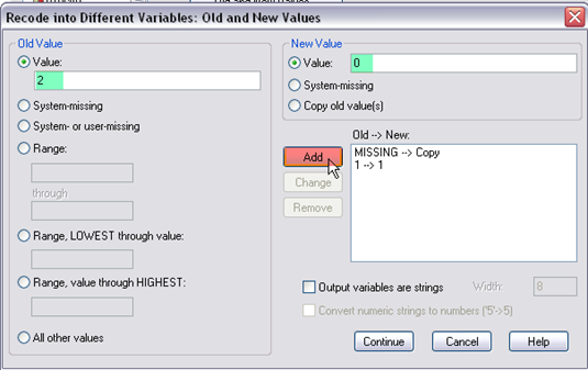 Screenshot of the above directions